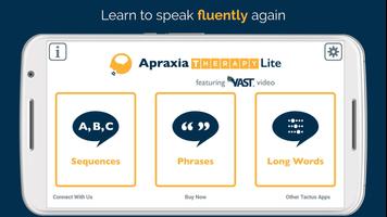 Apraxia Therapy Lite پوسٹر