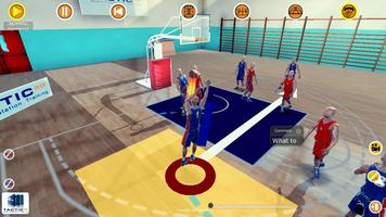 Basketball 3D tactique Affiche