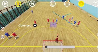 Poster Handball 3D Tactic