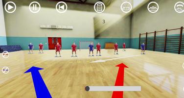 Handball 3D Tactic ảnh chụp màn hình 1
