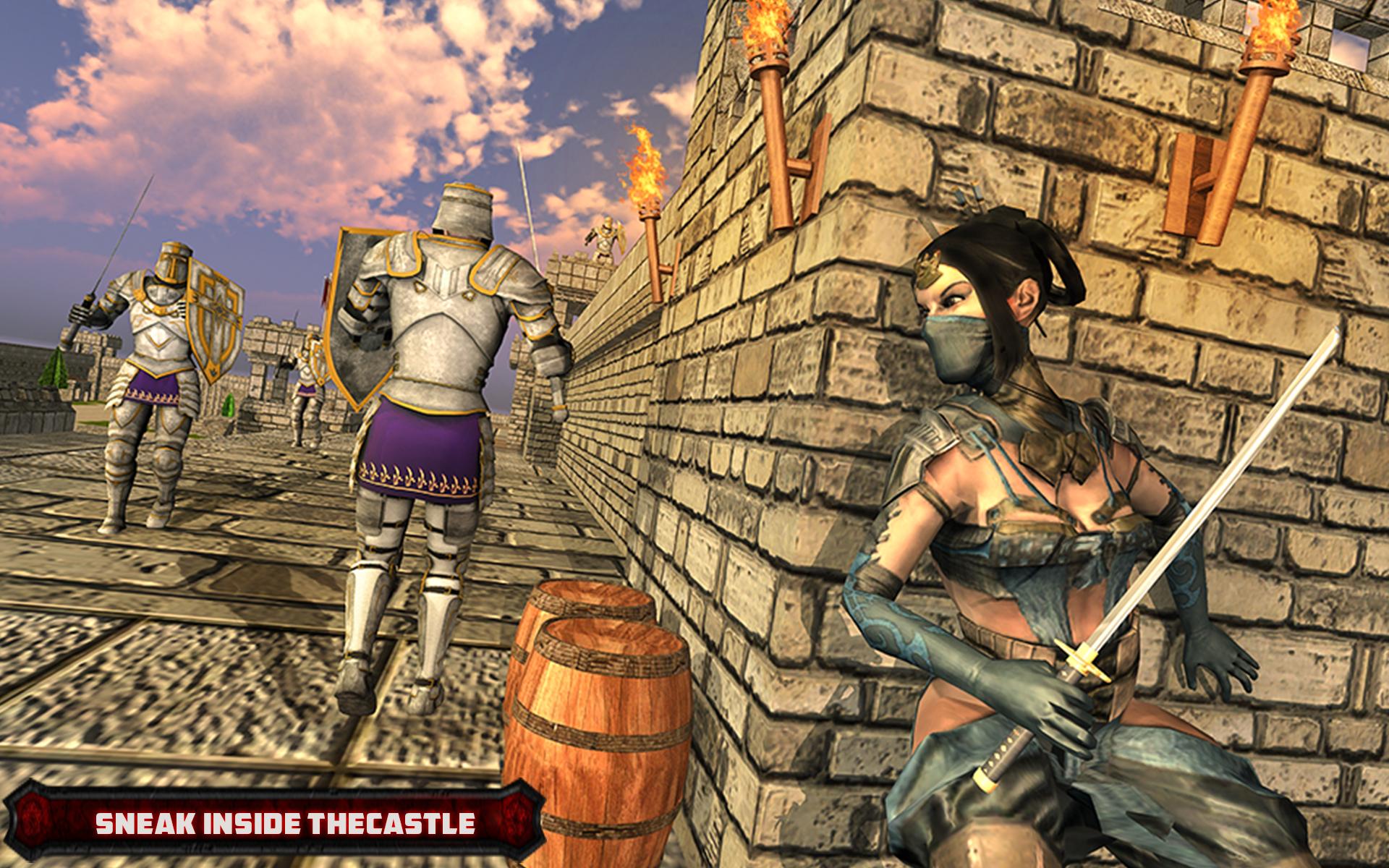 American Ninja Sword Fight With Assassin Warrior For Android - 