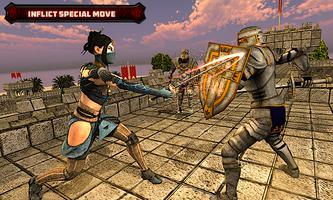 American Ninja Sword Fight with Assassin Warrior screenshot 1