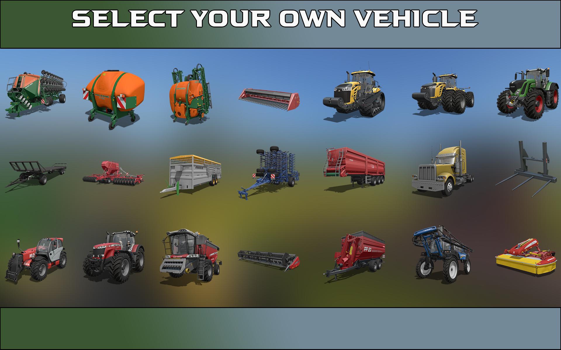 New farming simulator