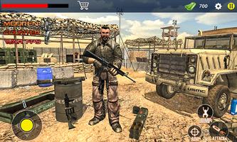 modern karşı savaş: terörle mücadele swat ateş fps Ekran Görüntüsü 2