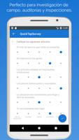 QuickTapSurvey captura de pantalla 1