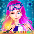 High School Girls Science Project And Experiments icône