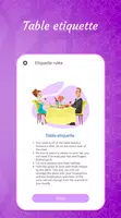 Table, business and dating etiquette स्क्रीनशॉट 1