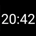 Fullscreen Clock