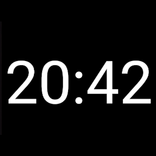 Fullscreen Clock