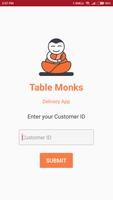 Table Monks Delivery App Affiche