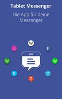 Tablet Messenger Plakat