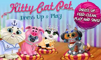 Kitty Cat Pet Dress Up & Care-poster