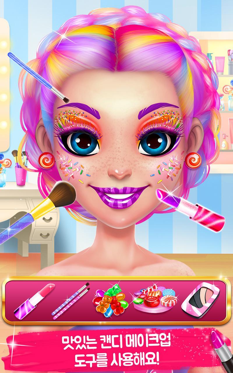 Android용 캔디 메이크업 - 스위트 살롱 Apk 다운로드