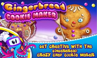 Gingerbread Crazy Chef Affiche