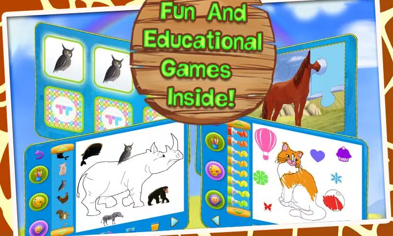 Wild Zoo Animals Quiz Fun App - Baixar APK para Android