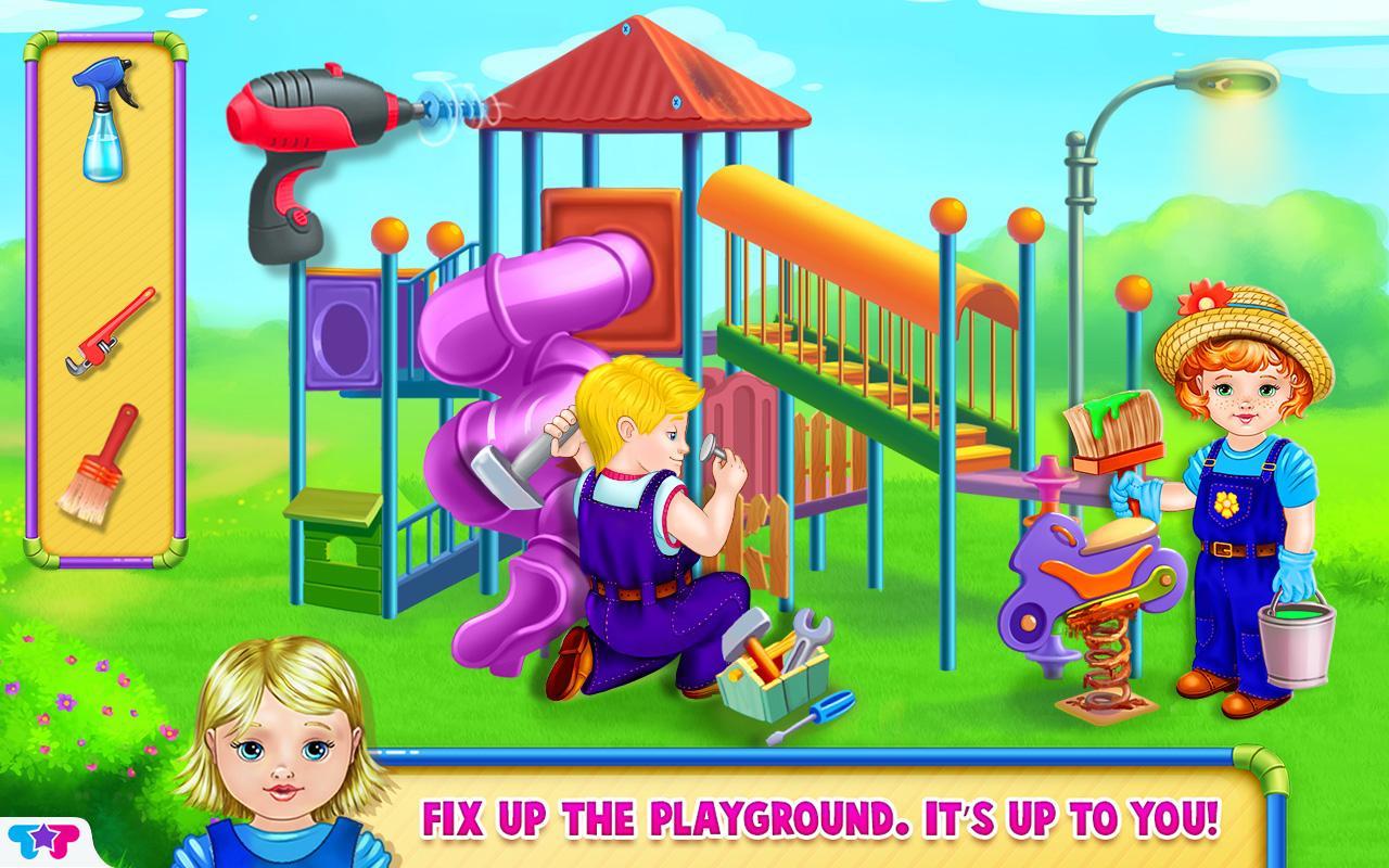 Добрые игра для детей. Дети играют на площадке. Детская площадка клипарт. The Playground. Playground games.