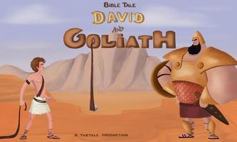 David & Goliath Bible Story Plakat