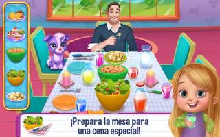 El día desordenado de papá Poster