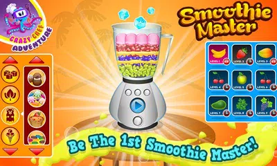 Smoothie Maker Crazy Chef Game APK Herunterladen