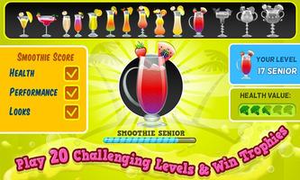 Smoothie Maker Crazy Chef Game captura de pantalla 1