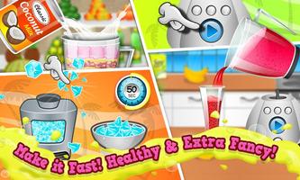 Smoothie Maker Crazy Chef Game capture d'écran 3