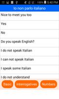 Talk - Speak Learn Italian स्क्रीनशॉट 1
