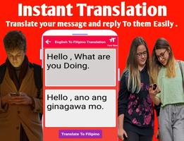 Tagalog - English Translator Affiche