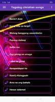 Tagalog christian songs تصوير الشاشة 1