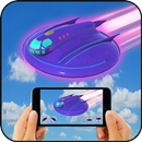 AR UFO flying saucer battleshi APK