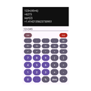 FnCalc ボタンに式の割り当てが可能な履歴付き電卓 APK