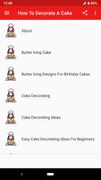 How To Decorate A Cake screenshot 1