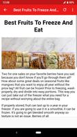 How To Freeze Fruit And Vegetables screenshot 2
