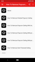 How To Remove Popcorn Ceiling screenshot 1