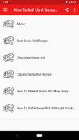 How To Roll Up A Swiss Roll screenshot 1