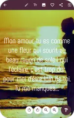 Citations & SMS d'amour アプリダウンロード