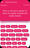 Citations & SMS d'amour 截图 1