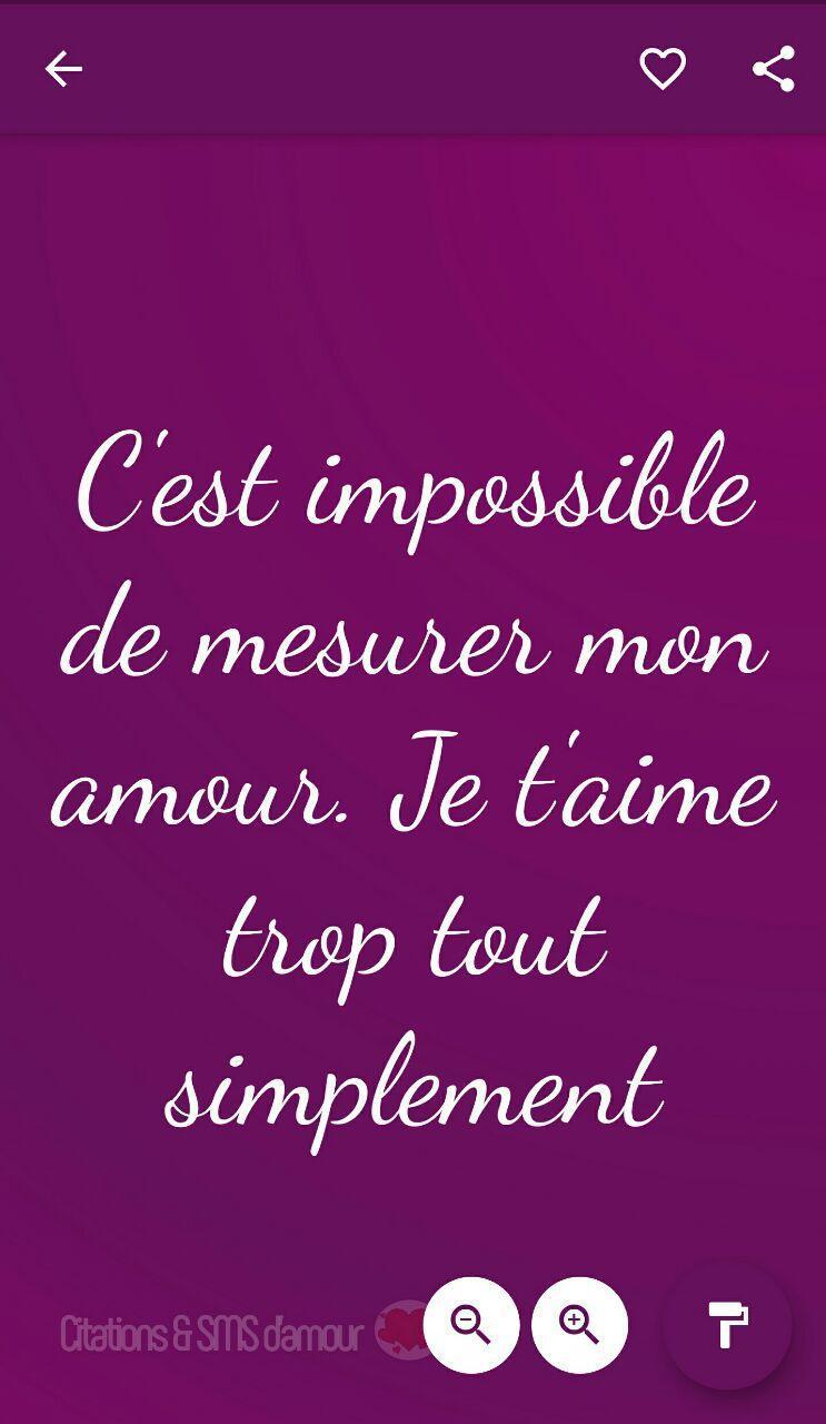 Citations Sms D Amour For Android Apk Download