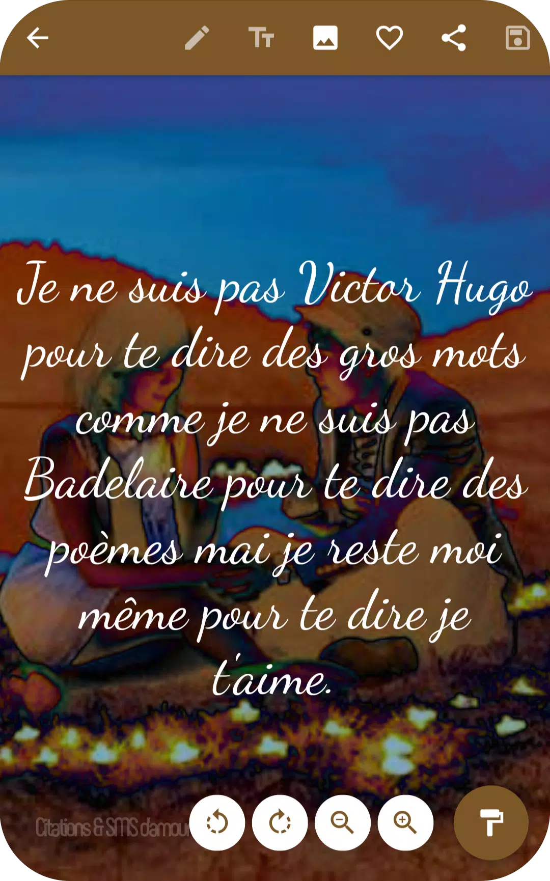 Citations Sms D Amour For Android Apk Download