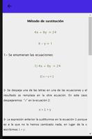 2 Schermata Ecuaciones Lineales
