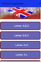 Verbos Irregulares  Ingles الملصق