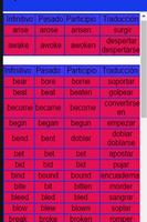 Verbos Irregulares  Ingles screenshot 1