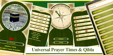 Universal Prayer Times & Qibla
