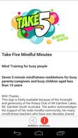 Take 5 Mindful Minutes 截圖 2