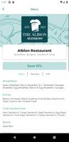 Albion Restaurant BB2 capture d'écran 1