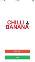 Chilli & Banana الملصق