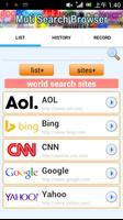 Muti Search Browser Affiche