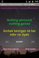 İngilizce Türkçe Atasözleri ภาพหน้าจอ 1