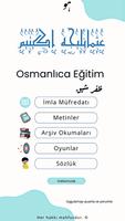 Osmanlıca Eğitim poster