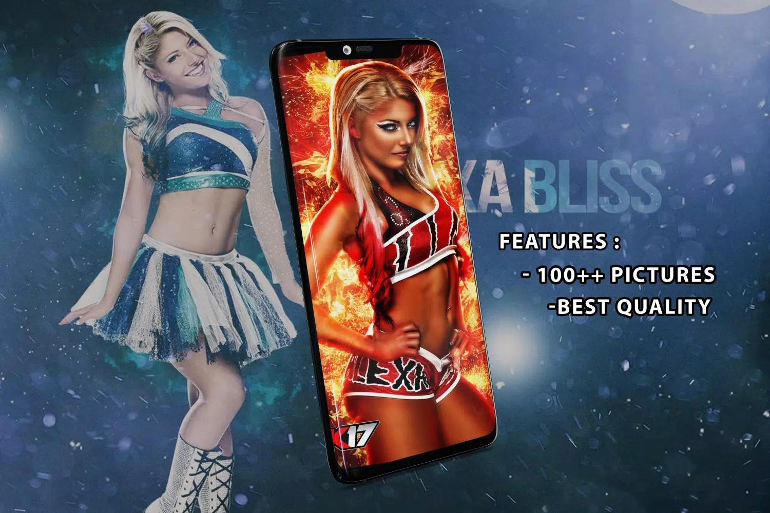 WWE Alexa Bliss Wallpaper APK pour Android Télécharger