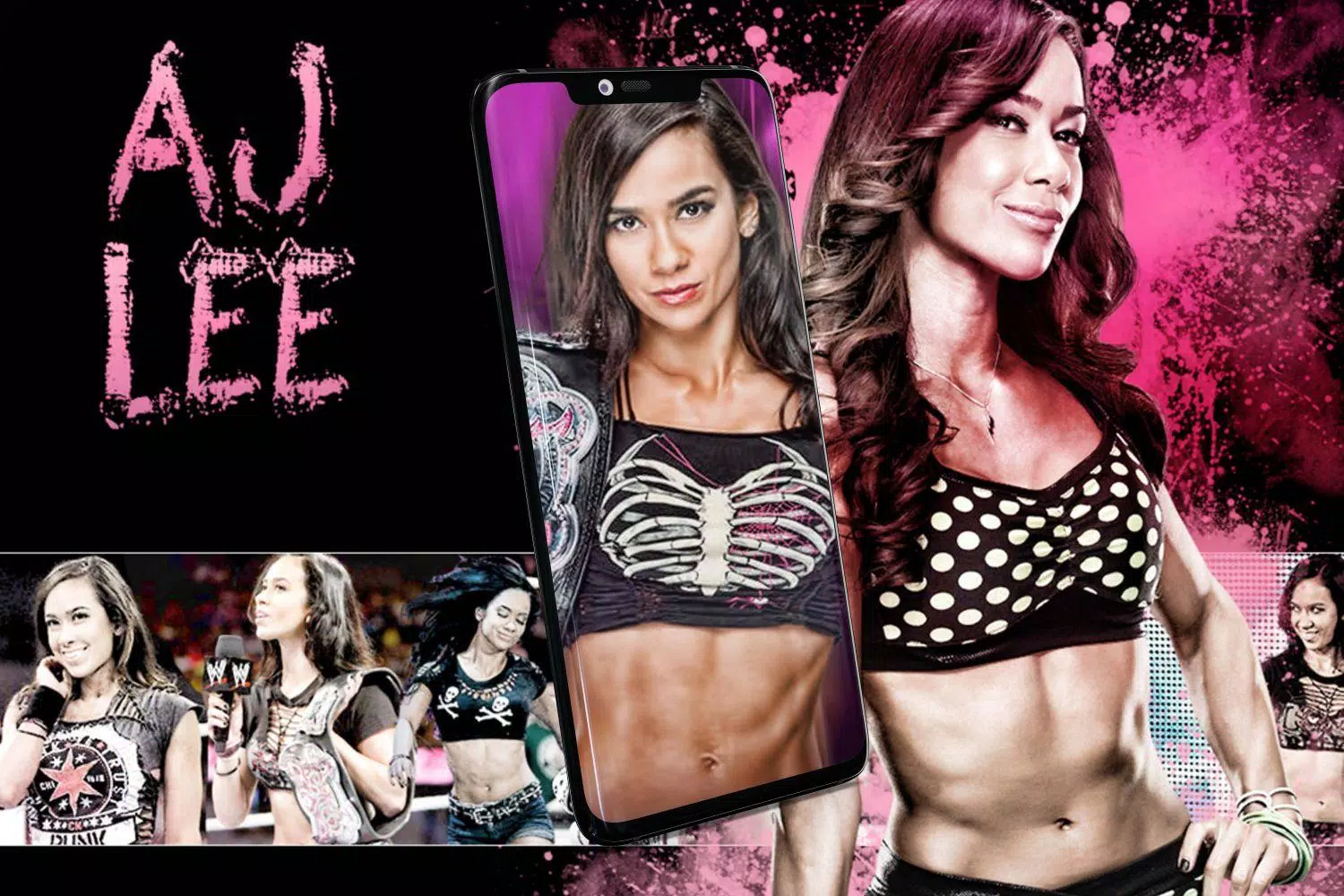 WWE AJ Lee Wallpaper APK pour Android Télécharger
